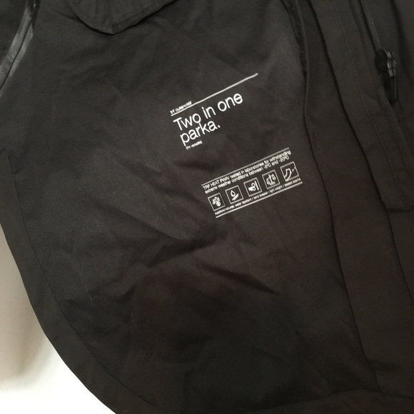 Zara Two in One parka Jacket. Size is medium - Picture 5 of 14